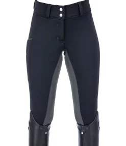Equilibre Pantalon d'équitation à fond intégral thermique Annelie navy New