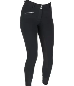 Equilibre Pantalon d'équitation à fond intégral Amalia noir Sale