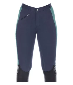 Equilibre Pantalon d'équitation à fond intégral grip enfant Merle denim foncé Clearance