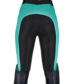 Equilibre Pantalon d'équitation à fond intégral grip enfant Merle tilleul Clearance