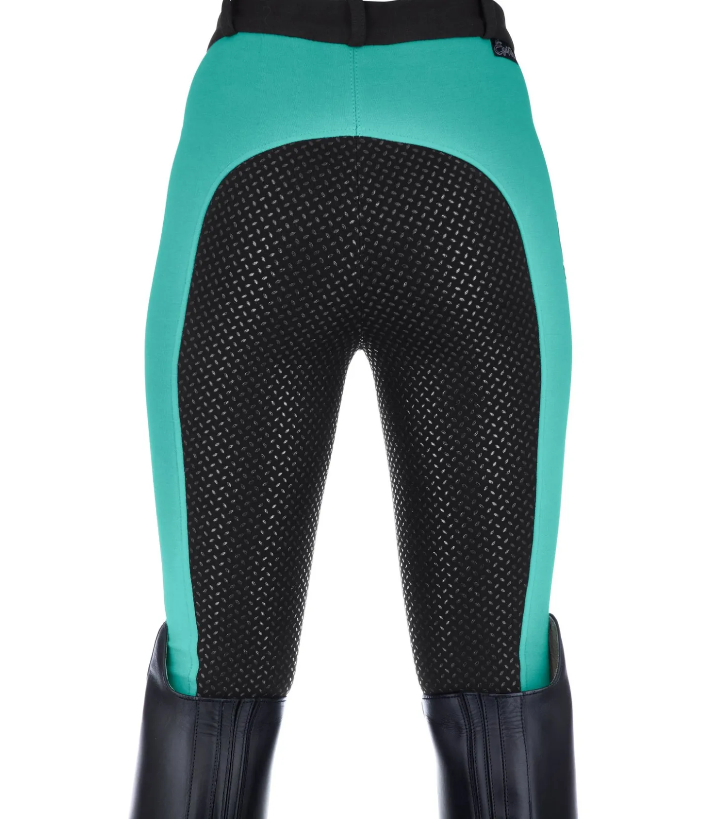 Equilibre Pantalon d'équitation à fond intégral grip enfant Merle tilleul Clearance