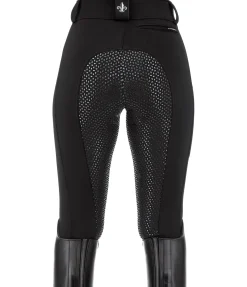 Equilibre Pantalon d'équitation à fond intégral thermique grip Enny noir Hot