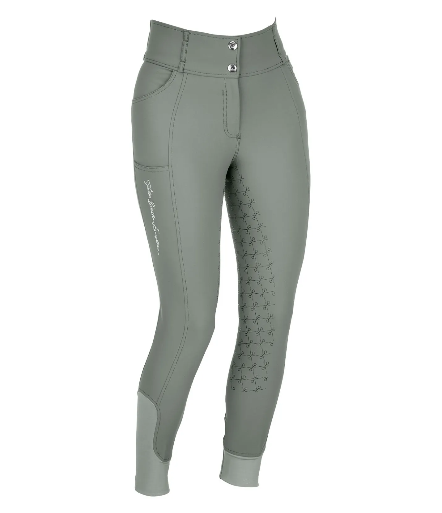 Felix Bühler Pantalon d'équitation à fond intégral grip Femke vert pastel New