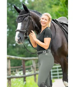 Felix Bühler Pantalon d'équitation à fond intégral grip Femke vert pastel New