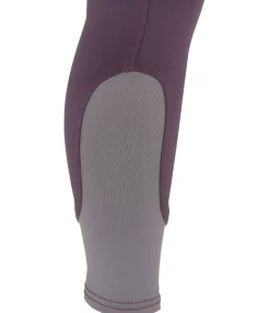 Equilibre Pantalon d'équitation à fond intégral grip enfant Caria violet foncé Online
