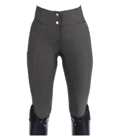 Felix Bühler Pantalon d'équitation à fond intégral grip Femke carbone