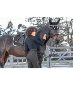Felix Bühler Pantalon d'équitation à fond intégral grip Femke carbone