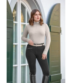 Equilibre Pantalon d'équitation à fond intégral grip Basic noir