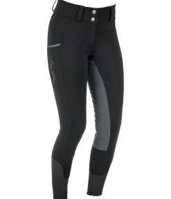 Equilibre Pantalon d'équitation à fond intégral thermique Annelie noir Online