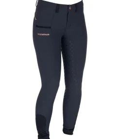 Felix Bühler Pantalon d'équitation à fond intégral Grip enfant Paula gris bleu Clearance