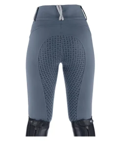 Equilibre Pantalon d'équitation à fond intégral grip enfant Amira denim clair New