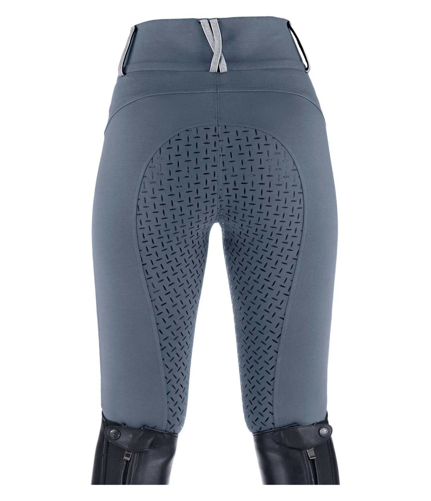 Equilibre Pantalon d'équitation à fond intégral grip enfant Amira denim clair New