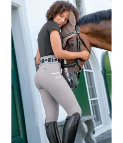 Equilibre Pantalon d'équitation à fond intégral grip Tamina brume Discount