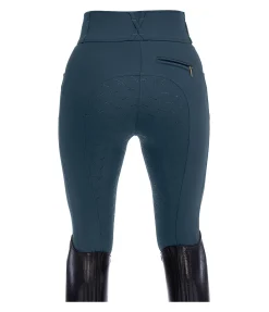 Felix Bühler Pantalon d'équitation à fond intégral grip Femke pétrole New