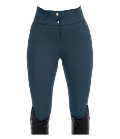 Felix Bühler Pantalon d'équitation à fond intégral grip Femke pétrole New