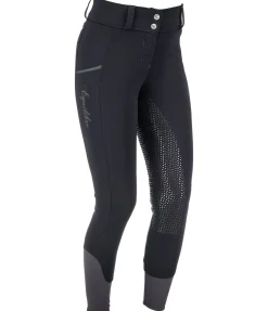 Equilibre Pantalon d'équitation à fond intégral thermique grip Enny navy Hot