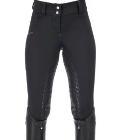 Equilibre Pantalon d'équitation à fond intégral thermique grip Enny navy Hot