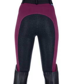 Equilibre Pantalon d'équitation à fond intégral grip enfant Merle cassis Discount