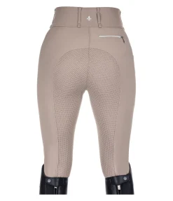 Equilibre Pantalon d'équitation à fond intégral grip Tamina taupe Sale