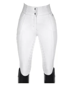 Felix Bühler Pantalon d'équitation à fond intégral grip Femke blanc