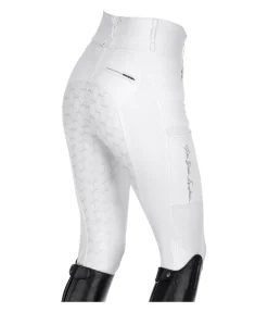 Felix Bühler Pantalon d'équitation à fond intégral grip Femke blanc