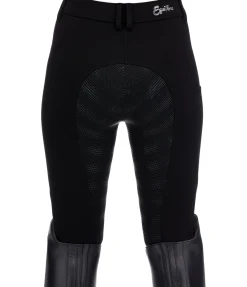 Equilibre Pantalon d'équitation à fond intégral Grip enfant Beja noir Discount