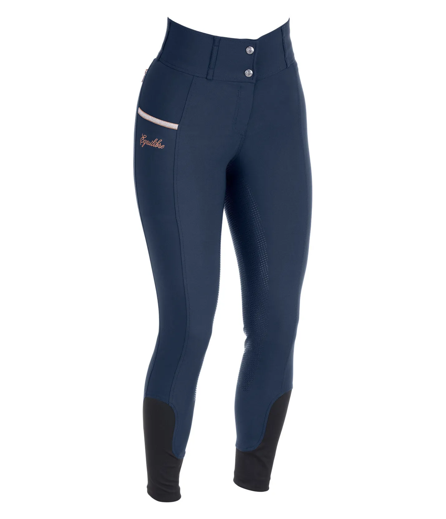 Equilibre Pantalon d'équitation à fond intégral grip Tamina navy Sale