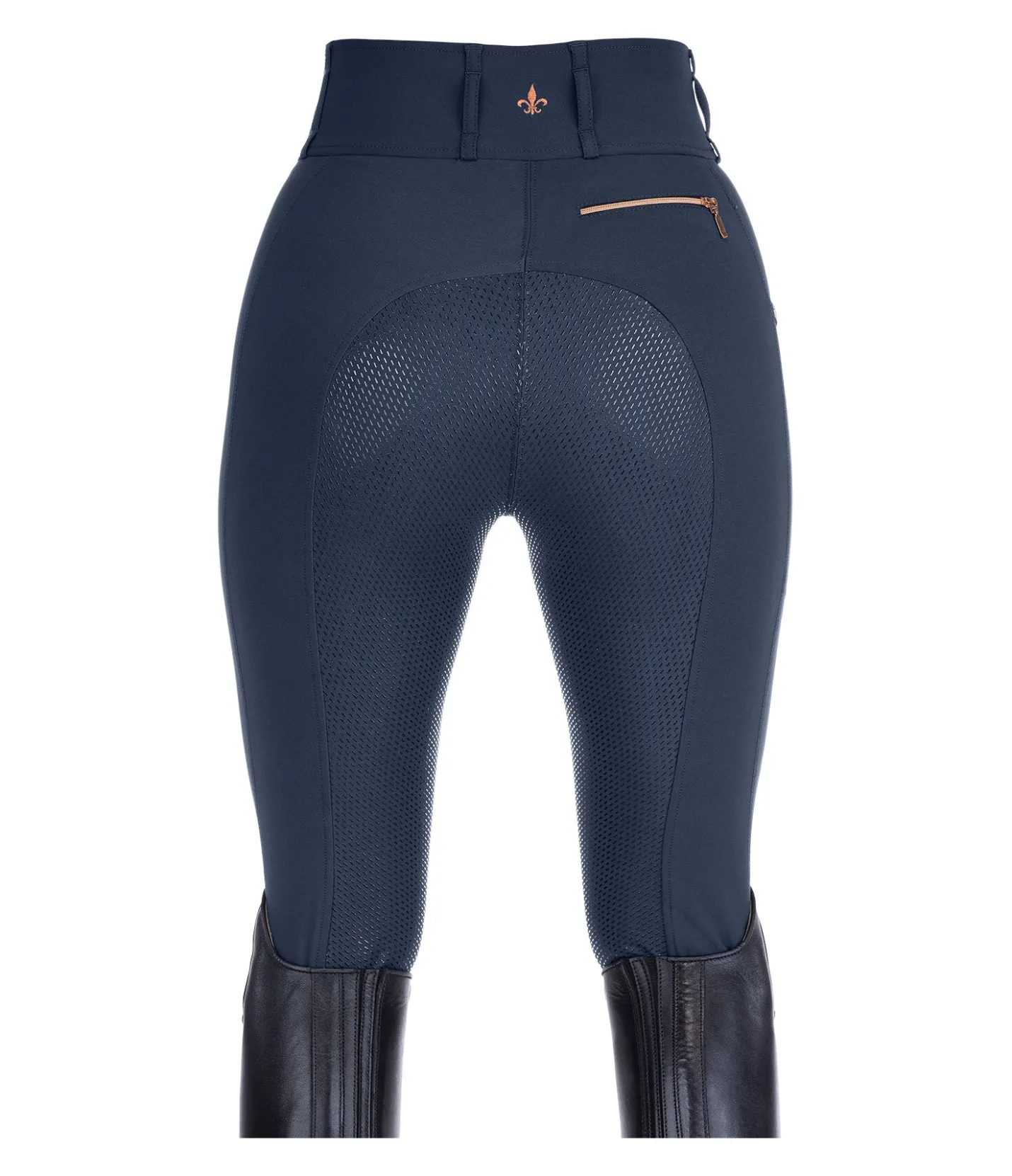 Equilibre Pantalon d'équitation à fond intégral grip Tamina navy Sale
