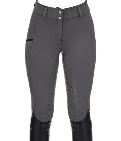 Equilibre Pantalon d'équitation à fond intégral thermique grip Enny carbone Outlet
