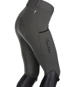 Equilibre Pantalon d'équitation confort à fond intégral grip Janina carbone