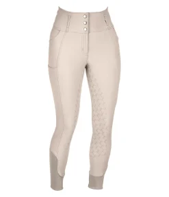 Felix Bühler Pantalon d'équitation confort taille haute à fond intégral grip Tabea champagne Outlet