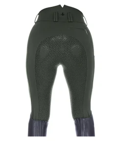 Equilibre Pantalon d'équitation confort taille haute à fond intégral grip Juliane forêt Sale
