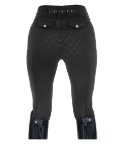 Felix Bühler Pantalon d'équitation d'été hybride à fond intégral grip Samira-Mesh noir Best