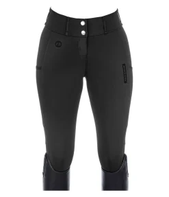 Felix Bühler Pantalon d'équitation d'été hybride à fond intégral grip Samira-Mesh noir Best