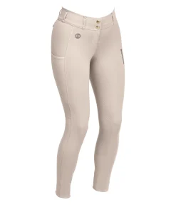 Felix Bühler Pantalon d'équitation d'été hybride à fond intégral grip Samira-Mesh champagne New