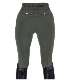 Felix Bühler Pantalon d'équitation d'été hybride à fond intégral grip Samira-Mesh forêt Discount