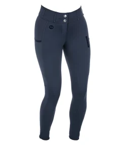 Felix Bühler Pantalon d'équitation d'été hybride à fond intégral grip Samira-Mesh navy Best