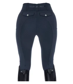 Felix Bühler Pantalon d'équitation d'été hybride à fond intégral grip Samira-Mesh navy Best