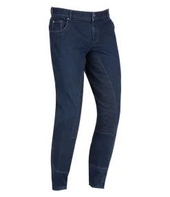 Felix Bühler Pantalon d'équitation en jean grip homme Henry navy New