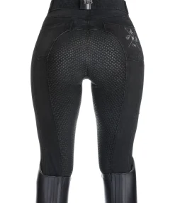 Felix Bühler Pantalon d'équitation en jean à fond intégral grip Estelle anthracite Hot
