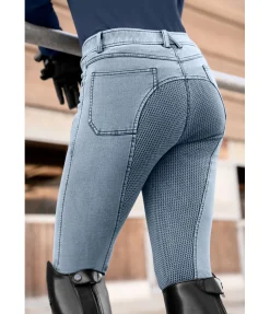 Felix Bühler Pantalon d'équitation en jean enfant Demi denim Clearance