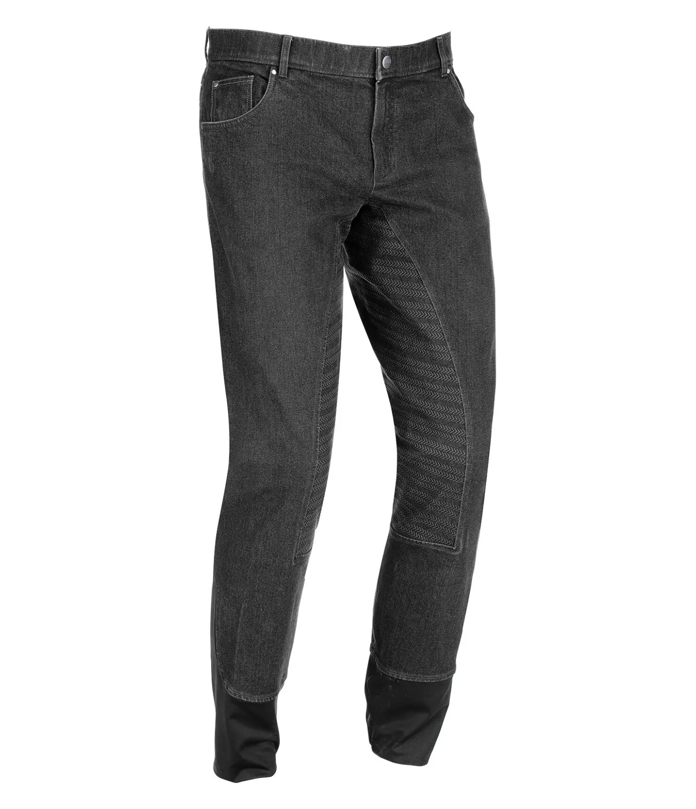 Felix Bühler Pantalon d'équitation en jean grip homme Henry noir Sale