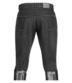 Felix Bühler Pantalon d'équitation en jean grip homme Henry noir Sale