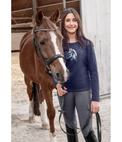 Equilibre Pantalon d'équitation grip enfant Lorin carbone
