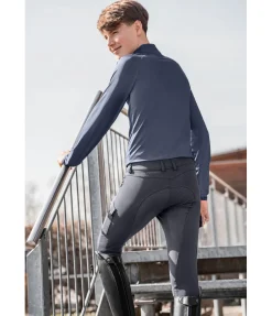Equilibre Pantalon d'équitation grip enfant Lorin carbone