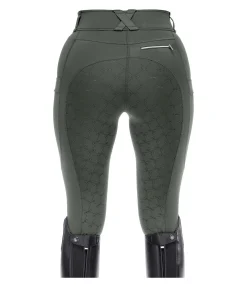 Felix Bühler Pantalon d'équitation hybride à fond intégral Kathleen forêt Hot