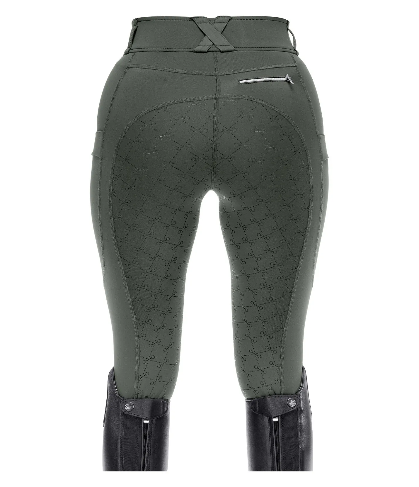 Felix Bühler Pantalon d'équitation hybride à fond intégral Kathleen forêt Hot