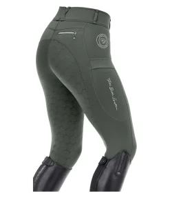 Felix Bühler Pantalon d'équitation hybride à fond intégral Kathleen forêt Hot
