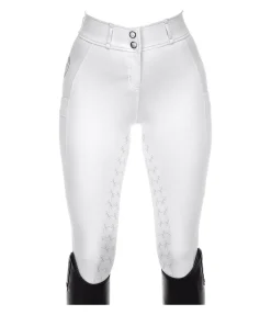 Felix Bühler Pantalon d'équitation hybride à fond intégral Kathleen blanc Clearance