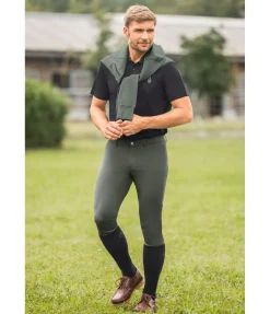 Equilibre Pantalon d'équitation hybride à grip homme Matheo forêt New